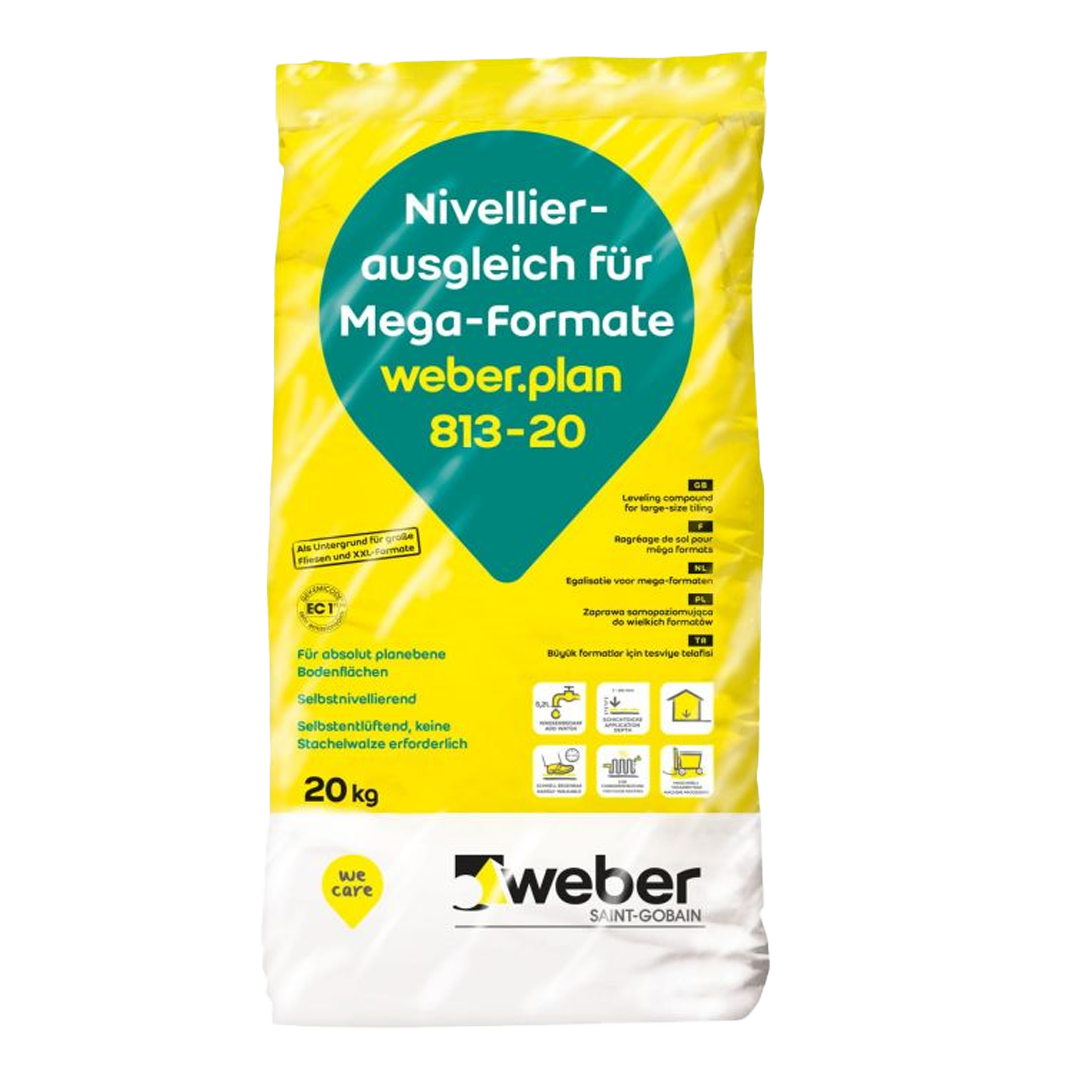 weber.plan 813-20 snelafbindende egalisatiemortel