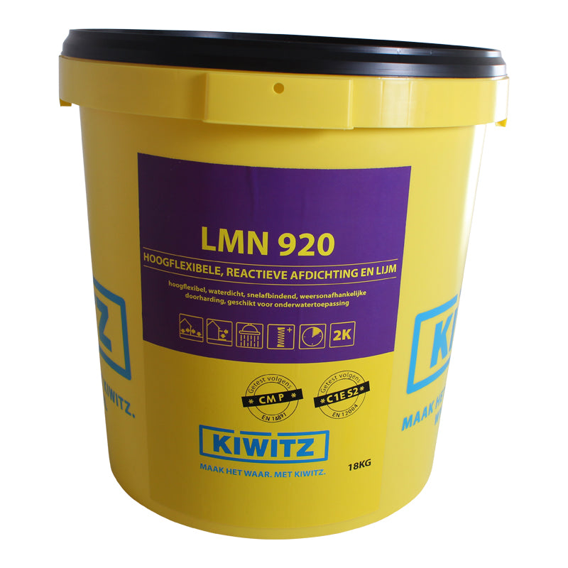 Kiwitz LMN 920 tegellijm en afdichtingsmassa - 18 kg