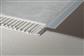 Blanke variabel overgangsprofiel - Aluminium zilver mat - 10 mm - 2,5 mtr