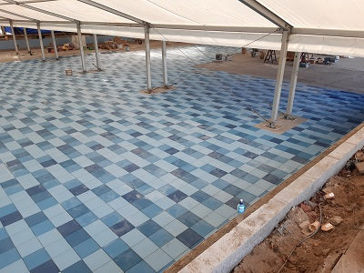 Zwembad waterdicht maken en betegelen