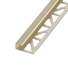 Blanke Cubeline Aluminium - champagne geanodiseerd 11 mm