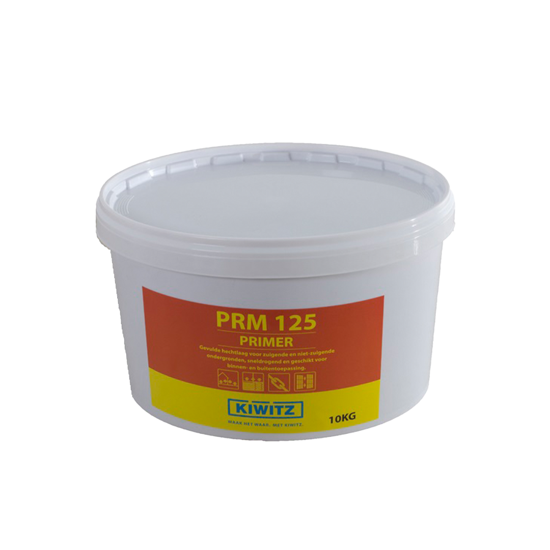Kiwitz PRM 125 primer voor (niet)zuigende ondergronden - 10 kg