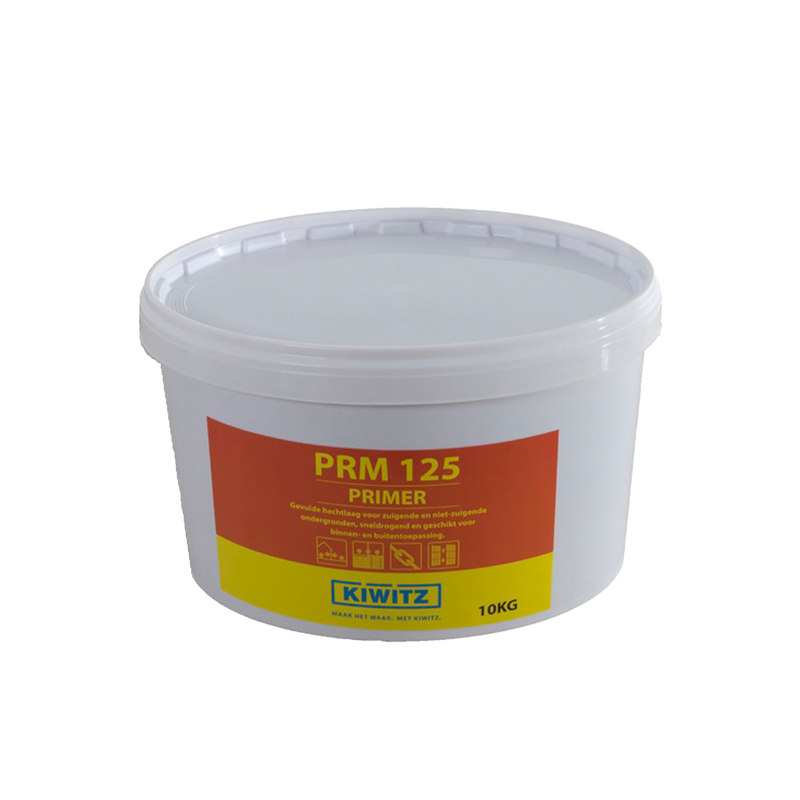 Kiwitz PRM 125 primer voor (niet)zuigende ondergronden - 10 kg