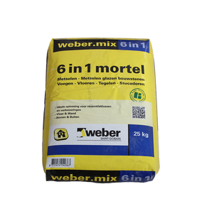 Weber.mix 6 in 1 kant-en-klare mortel