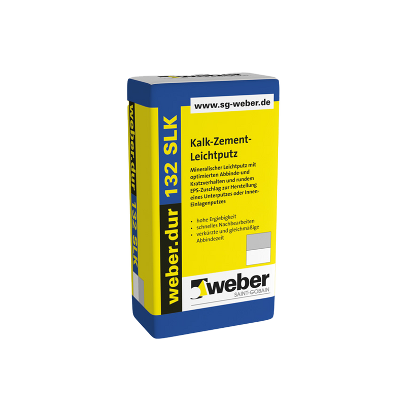 weber.dur 132 SLK snelhardende uitvlakmortel