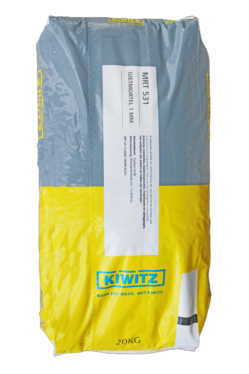 Kiwitz MRT 531 Gietmortel - 1 mm