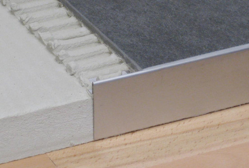 Blanke Drempelprofiel  5mm 3 meter