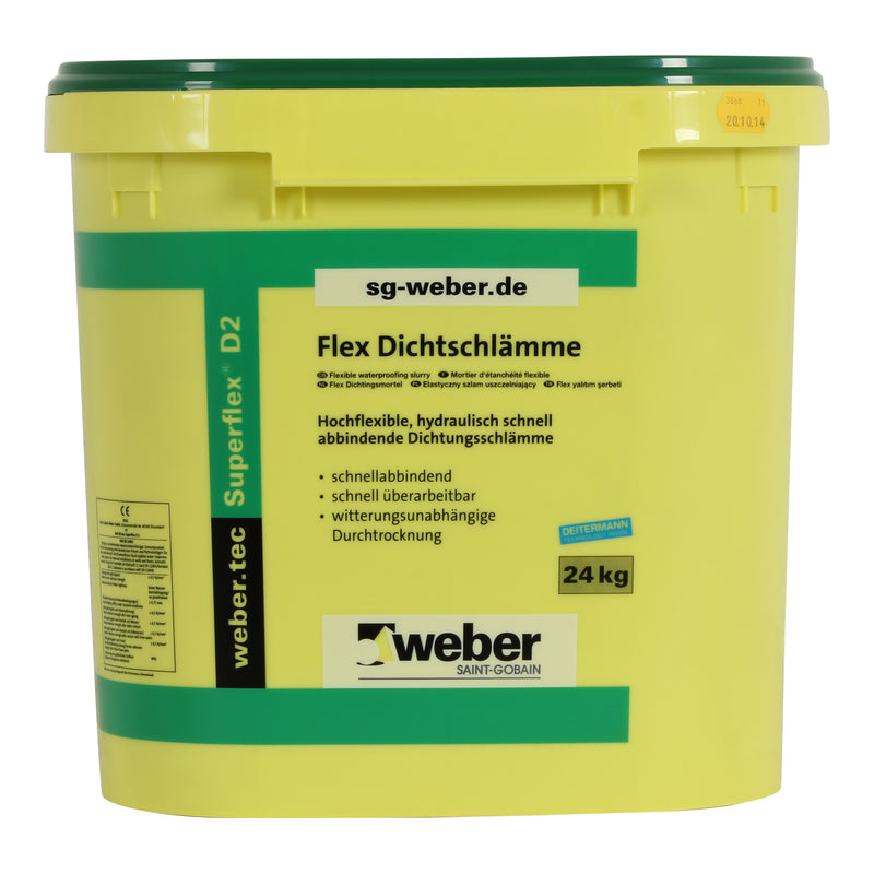 weber.tec Superflex D2 afdichtingsmassa - 24 kg