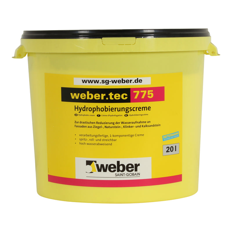 weber.tec 775 gevelhydrofoberingscrème - 20 ltr