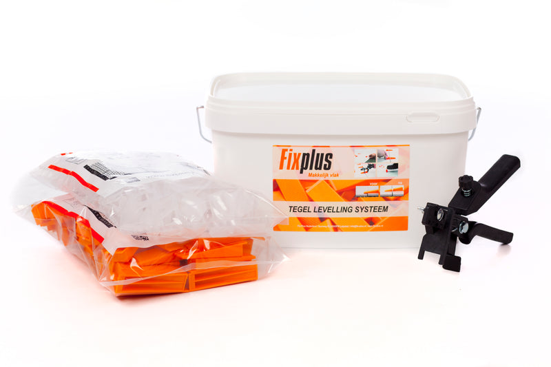 Fix Plus tegelnivelleersysteem startset BASIC  - 1.5 mm - 100 stuks