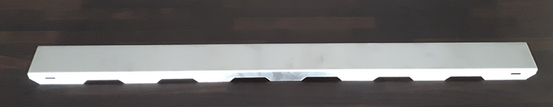 Kiwitz DVS 406 blindrooster - RVS - 800 mm