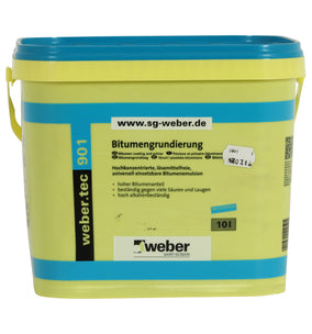 weber.tec 901 geconcentreerde bitumenemulsie - 10 ltr