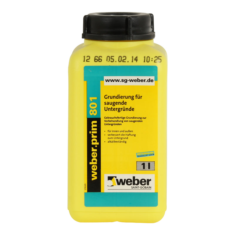 weber.prim 801 primer voor zuigende ondergronden 1l