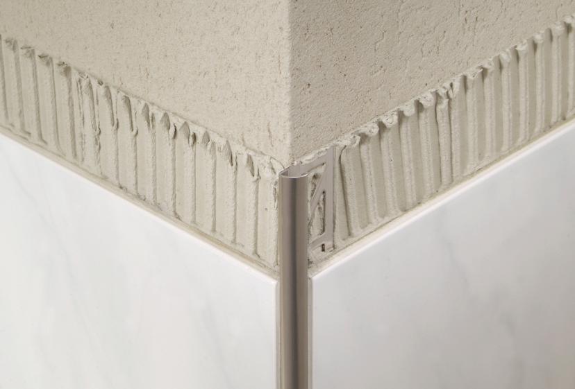 Blanke Kwartrondprofiel - ALU zilverkleurig mat - 11 mm - 3.0 mtr