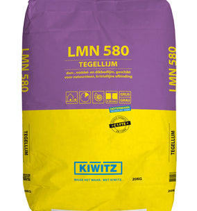 Kiwitz LMN 580 snelhardende tegellijm - grijs