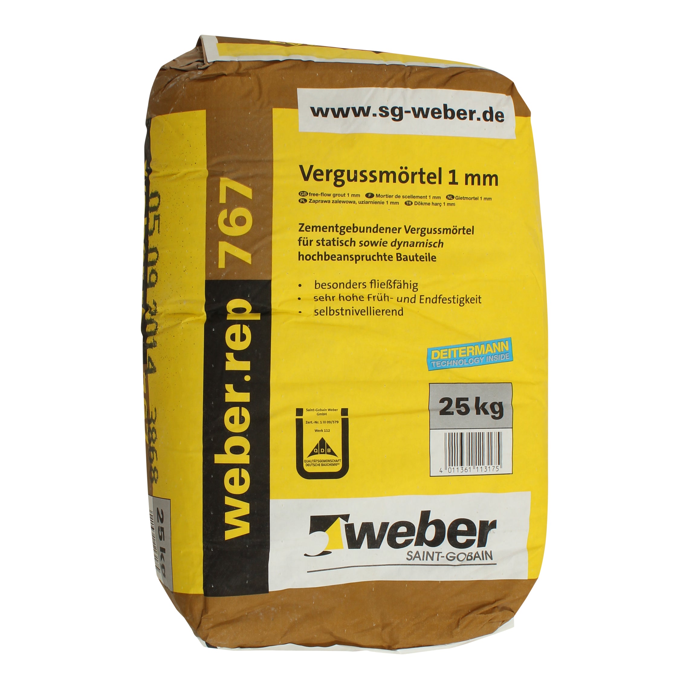 weber.rep 767 cementgebonden gietmortel (1 mm)