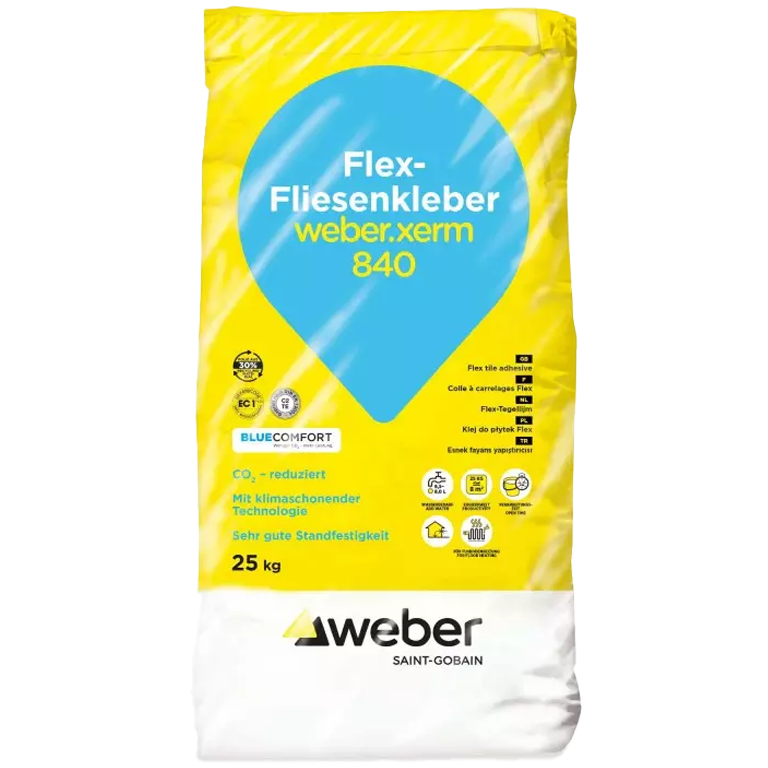 Weber.xerm 840 duurzame dun- en middenbedmortel
