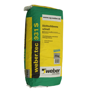 weber.tec 931 S minerale snelafbindende dichtingsmortel