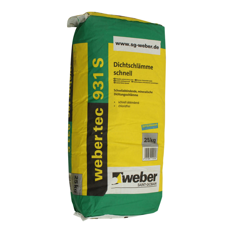weber.tec 931 S minerale snelafbindende dichtingsmortel