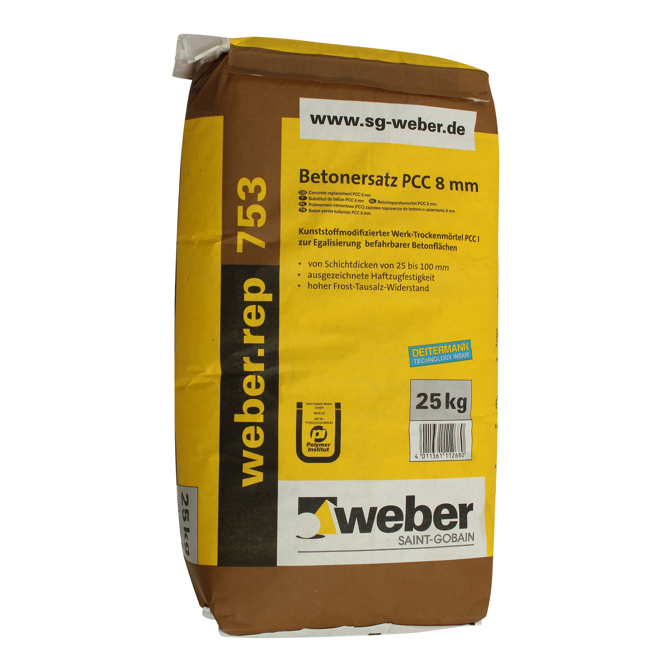 weber.rep 753 PCC mortel (25 tot 100 mm)