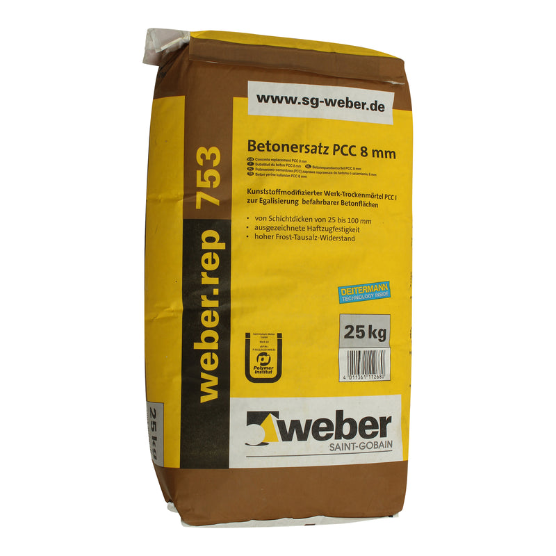 weber.rep 753 PCC mortel (25 tot 100 mm)