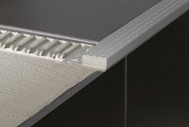 Blanke Stepline profiel - RVS naturel - 11 mm - 3.0 mtr