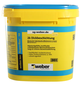 weber.tec superflex 10 bitumendichtingspasta (2k)