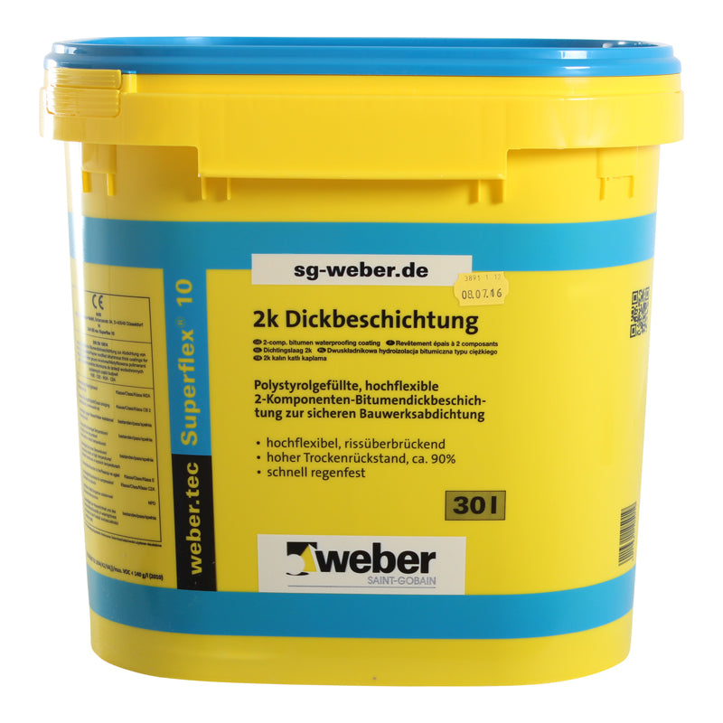 weber.tec superflex 10 bitumendichtingspasta (2k)