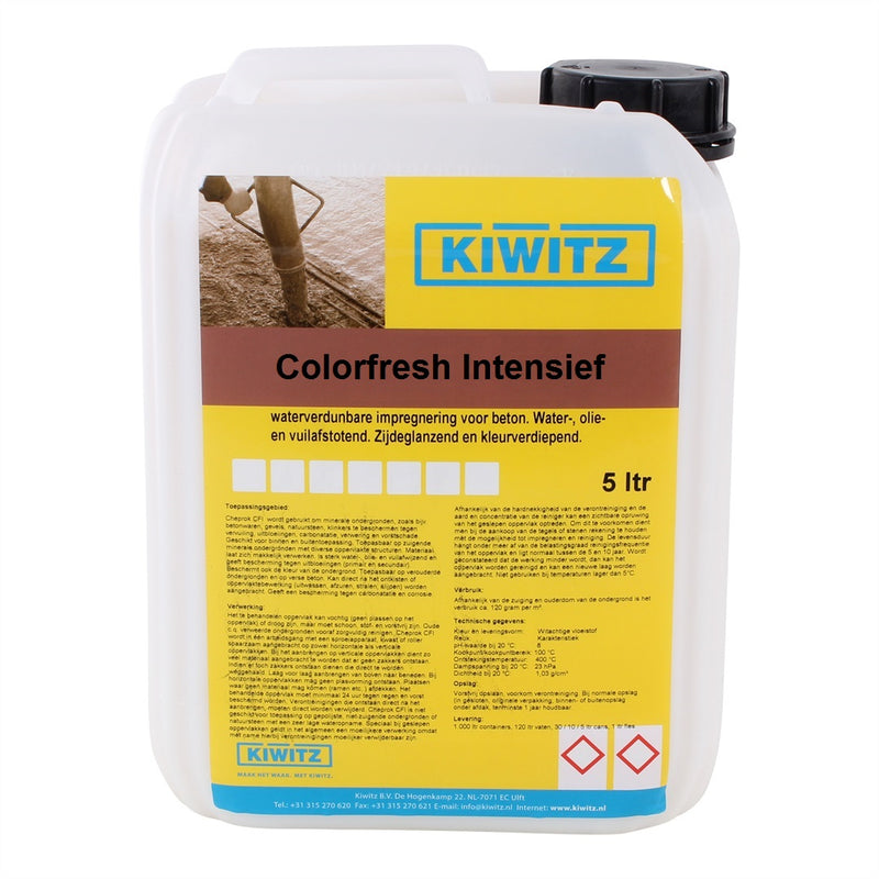 Kiwitz Colorfresh Intensief waterverdunbare impregnering - 5 ltr