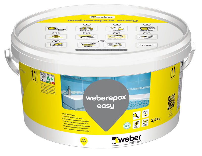 weber.epox easy kleef en voegmortel 5kg