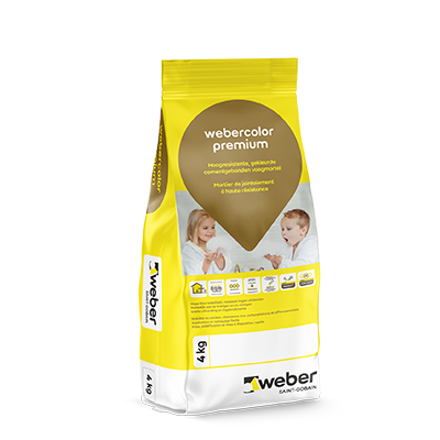 Weber Color Premium vuilafstotend voegmiddel 15 mm