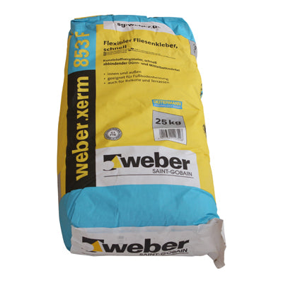 weber.xerm 853F flexibele snelafbindende tegellijm - 25 kg
