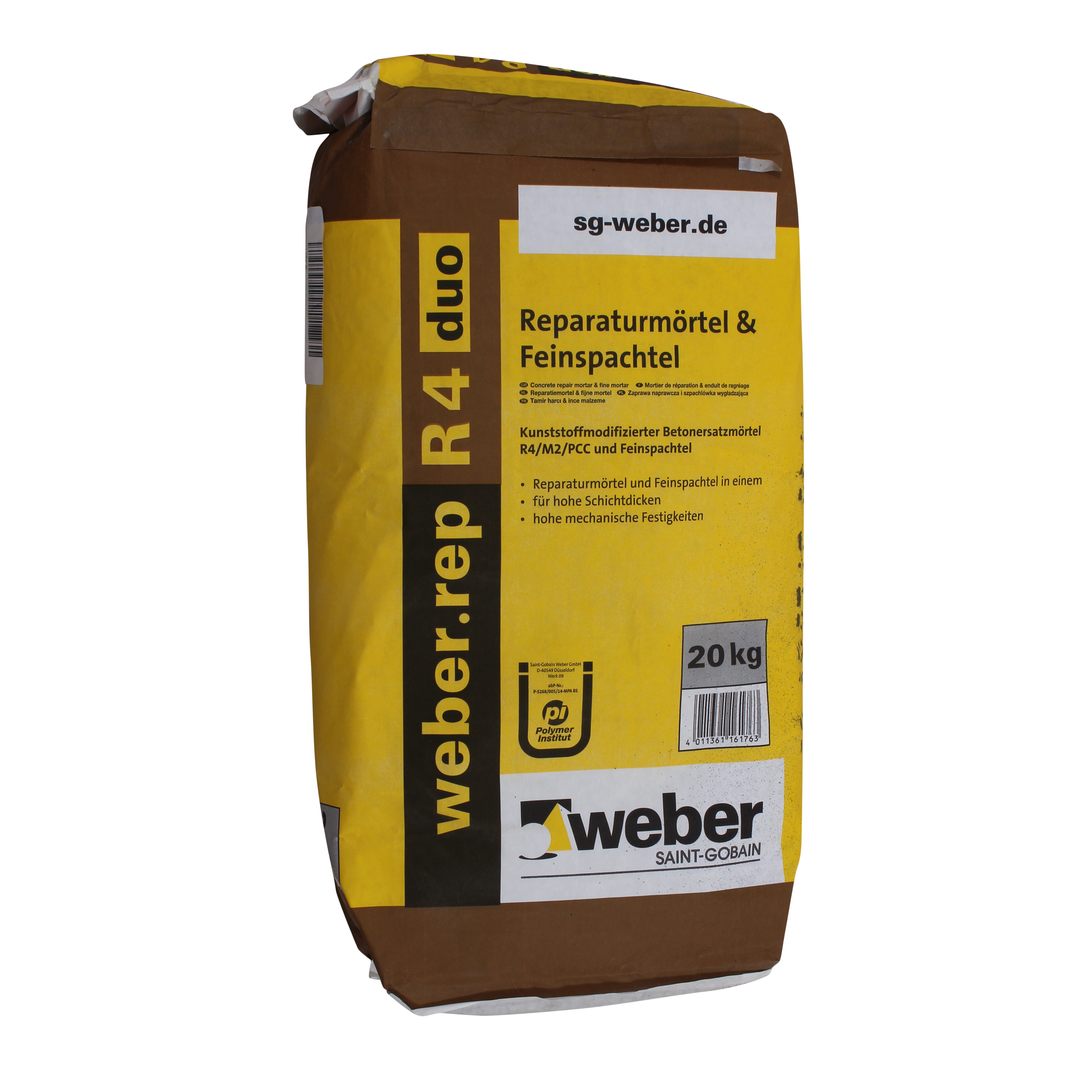 Weber.rep R4 Duo polymeer gemodificeerde droge mortel