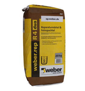 Weber.rep R4 Duo polymeer gemodificeerde droge mortel
