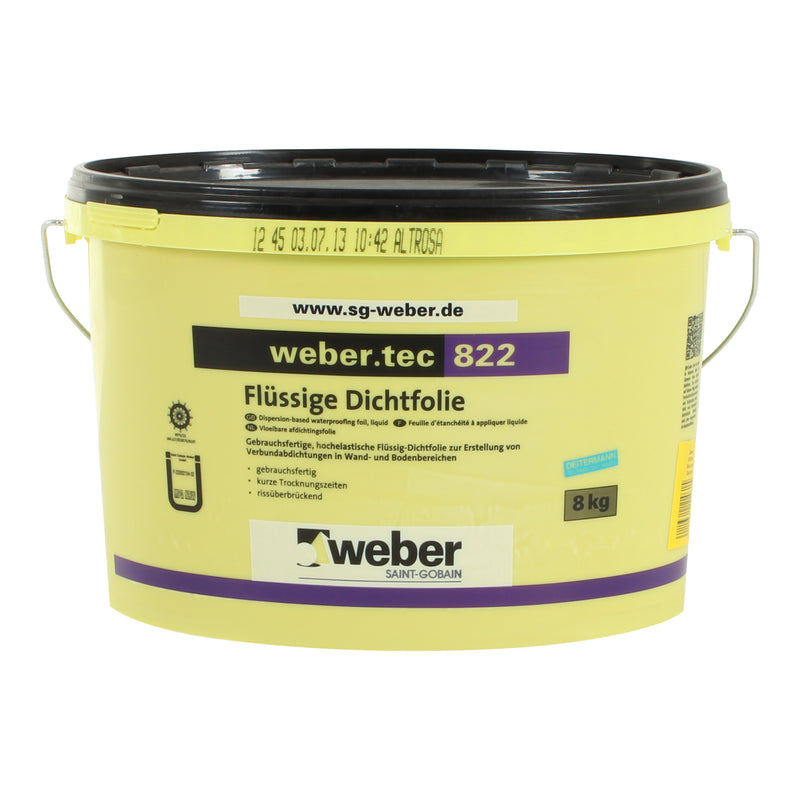 weber.tec 822 gebruiksklare afdichtingspasta - Oudroze - 8 kg