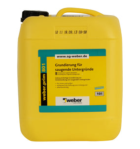 weber.prim 801 primer voor zuigende ondergronden - 10 ltr