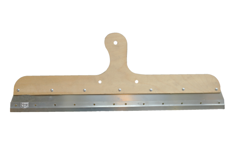 Spackmes Hout RVS breed