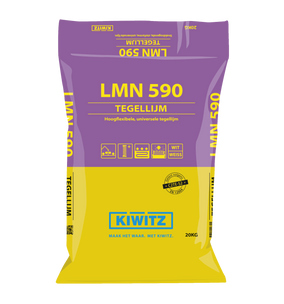 Kiwitz LMN 590 voor groot formaat tegels