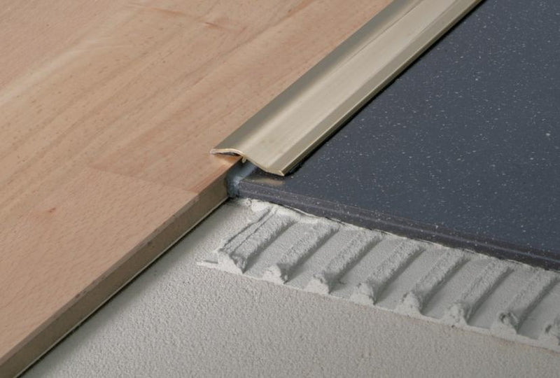 Blanke overgangsprofiel RVS naturel 50 mm