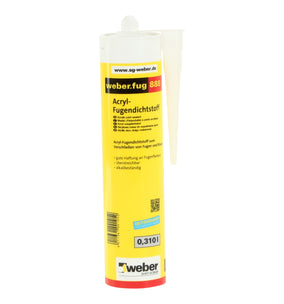 weber.fug 888 geurneutrale acrylaatkit - wit