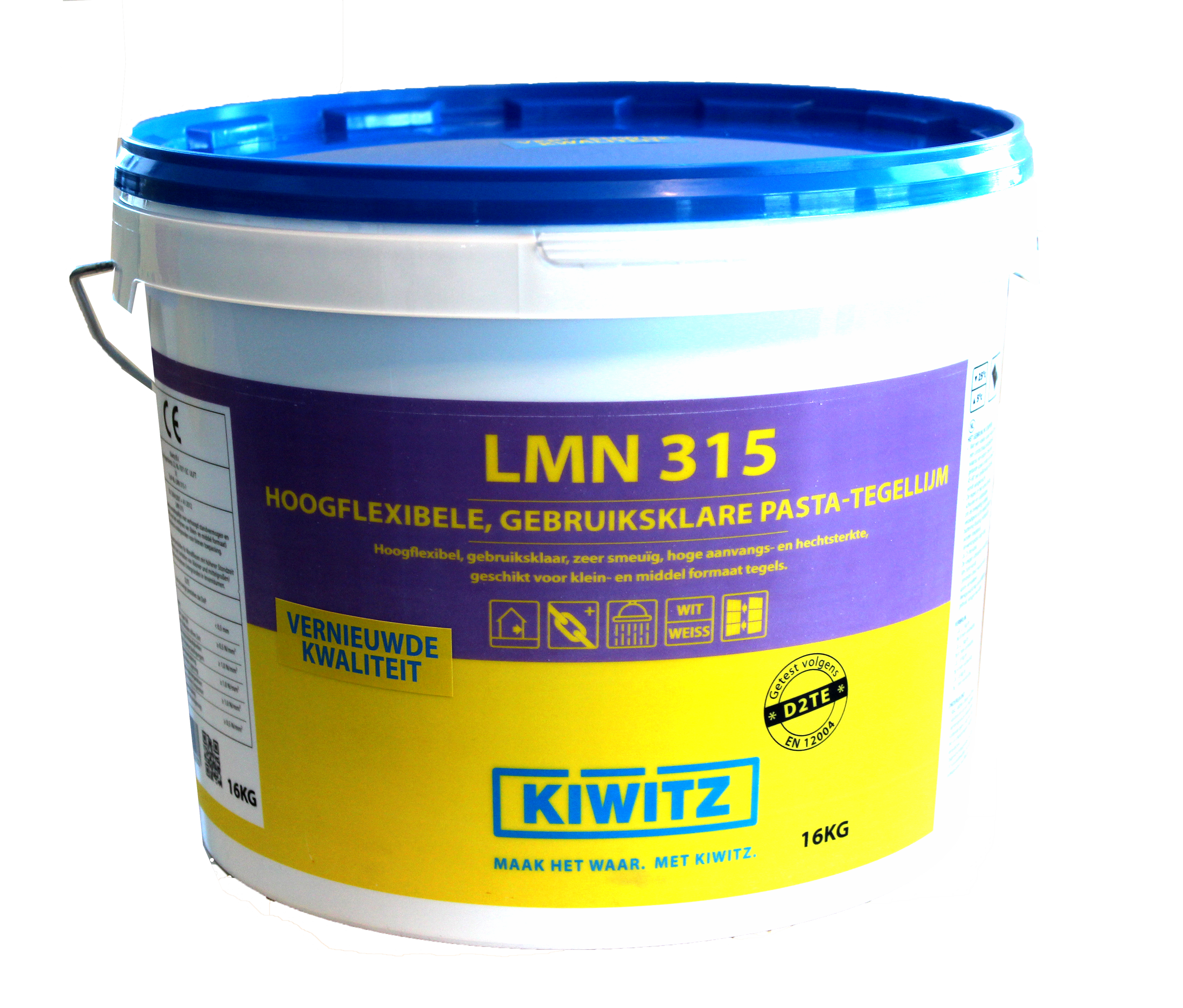 Kiwitz LMN 315 pastalijm klein- en middelformaat tegels