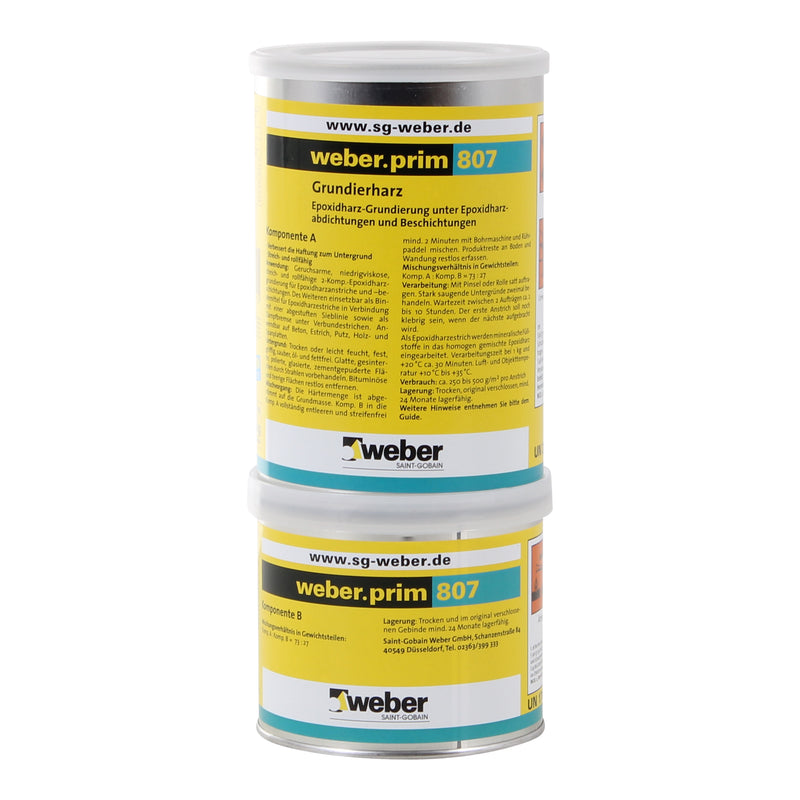 weber.prim 807 primer 2k-epoxyhars - 1 kg