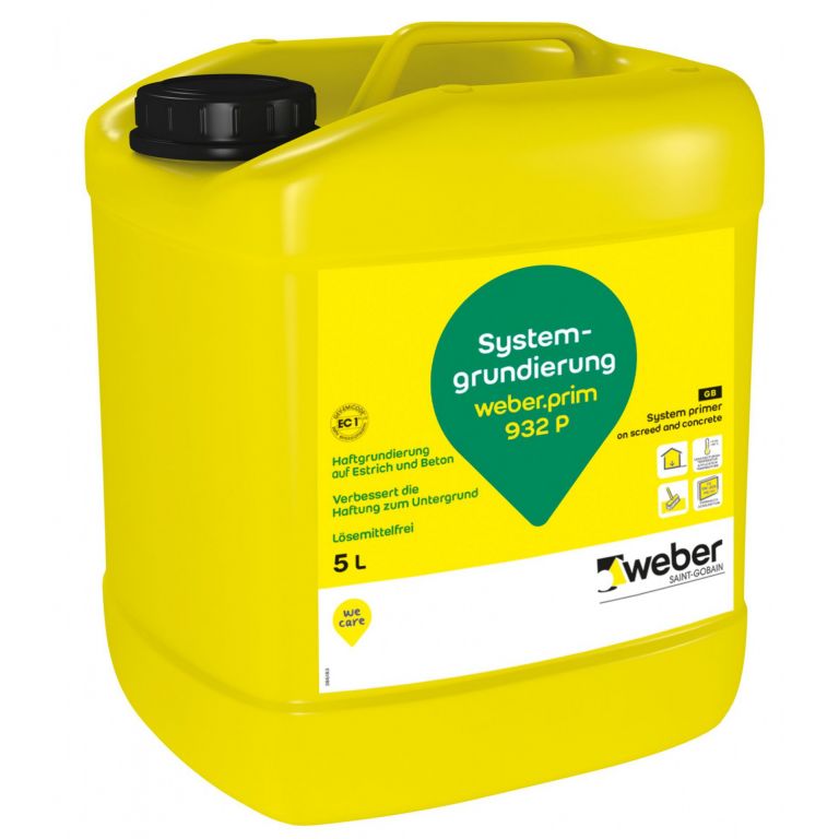 Weber.prim 932P hechtprimer voor zuigende ondergronden