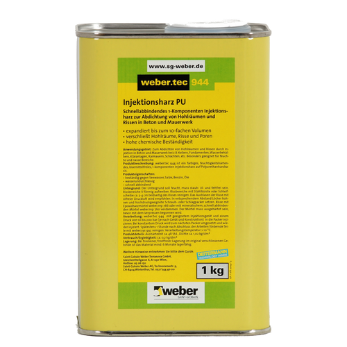 weber.tec 944 snelhardende, 1-K injectiehars