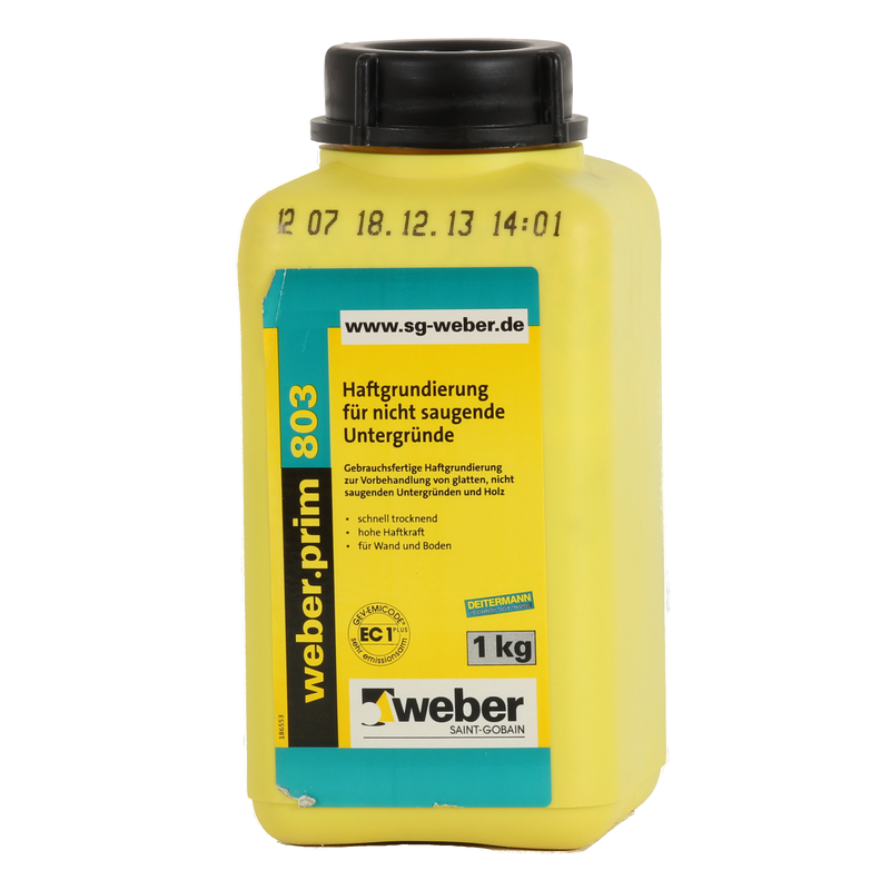 weber.prim 803 voor niet zuigende ondergronden