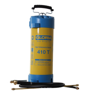 Gloria-hogedruk spuit 10 ltr blauw geel