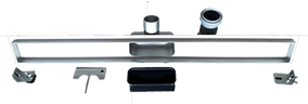 Kiwitz DVS 400 douchegoot - RVS - 800 mm - 60 mm