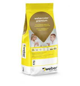 weber color premium sterk vuilafstotend voegmiddel met een hoge kleurintensiteit - Dakar - 4 kg