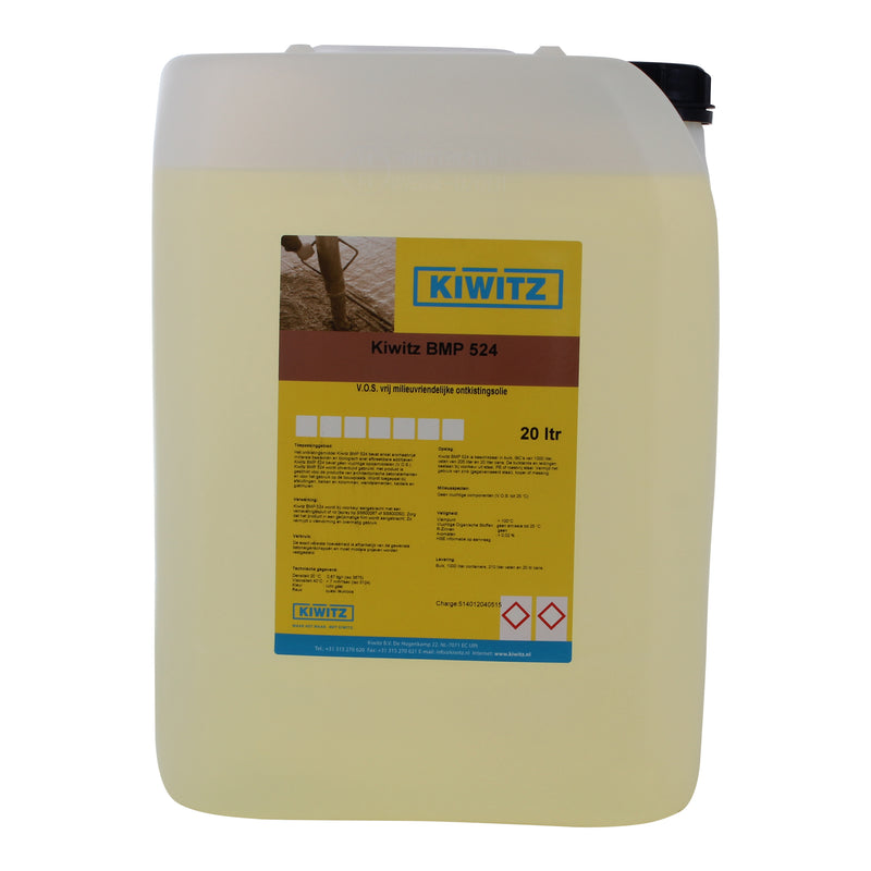 Kiwitz BMP 524 universele bekistingsolie - 20 kg