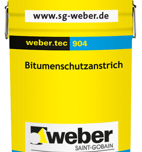 weber.tec 904 beschermlaag op bitumenbasis
